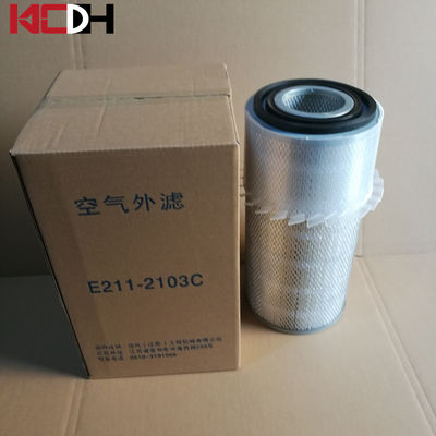 Filter Udara Excavator Hyundai R200-5 E211-2103C Gaya Radialseal