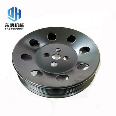 Suku Cadang Mesin Excavator Motor 6BT Kinerja Tinggi 6 Silinder Suku Cadang Mesin Diesel Crankshaft Pulley 3914494