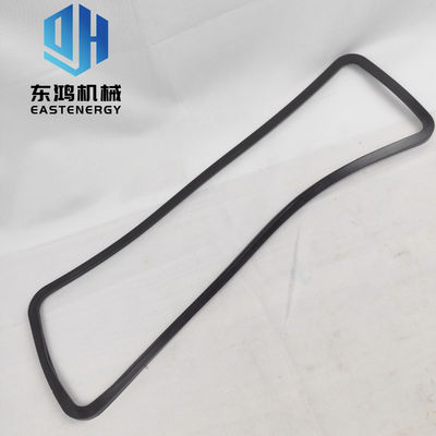 Excavator Diesel 4BT3.9 Engine Push Rod Cover Rubber Strip 3283767 Untuk 120-6 Engine Side Cover Gasket