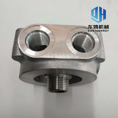Kepala Filter Oli ISF3.8, Suku Cadang Mesin Diesel Cummins 5308354