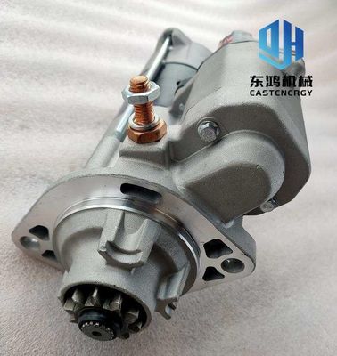 Suku Cadang Mesin Excavator 6BT5.9 QSB6.7 Motor Pemula Mesin Diesel 4996707 Dua Lubang Sepuluh Gigi