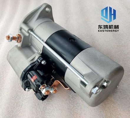 Suku Cadang Mesin Excavator 6BT5.9 QSB6.7 Motor Pemula Mesin Diesel 4996707 Dua Lubang Sepuluh Gigi