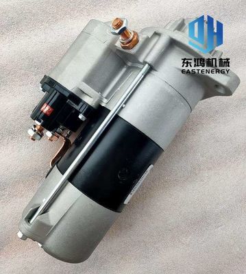 Suku Cadang Mesin Excavator 6BT5.9 QSB6.7 Motor Pemula Mesin Diesel 4996707 Dua Lubang Sepuluh Gigi