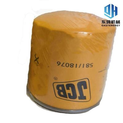 Filter Oli Mesin Excavator Jcb Kuning 581/18076 TS16949 Disetujui