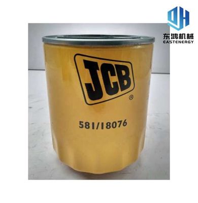 Filter Oli Mesin Excavator Jcb Kuning 581/18076 TS16949 Disetujui